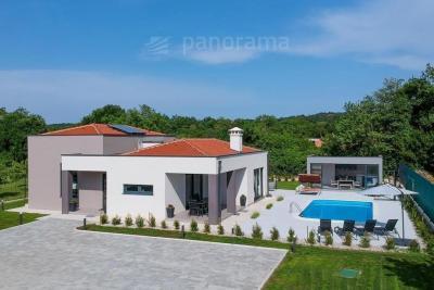 Beautiful modern villa with pool near Labin